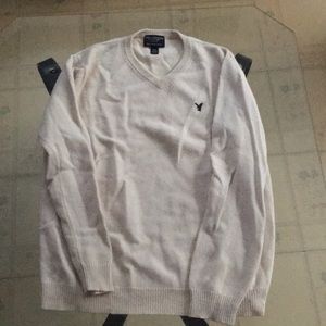 Cream colored American Eagle sweater.